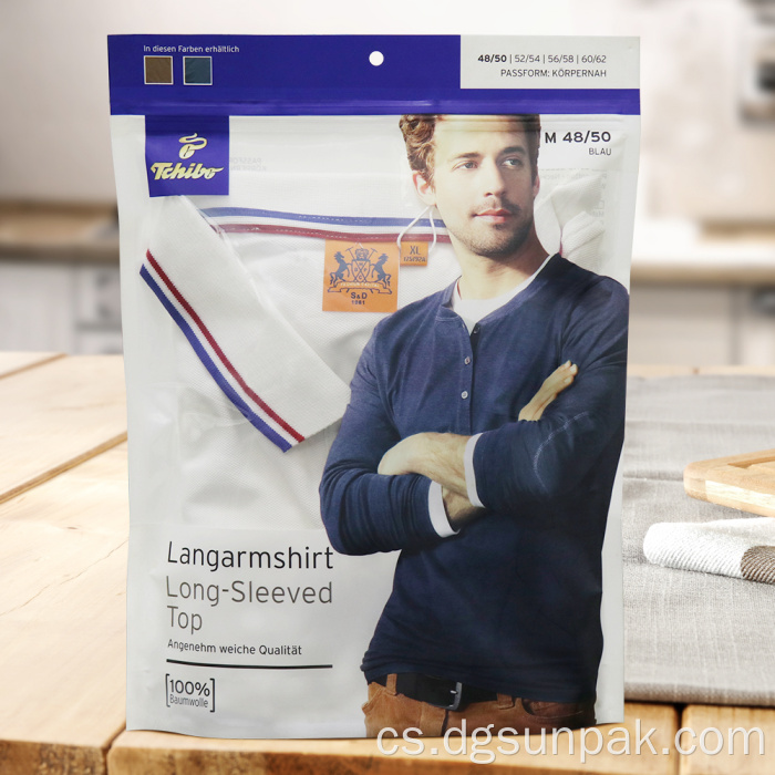 Pánské spodní prádlo Ponožky Košile laminovaná Packaging Bag